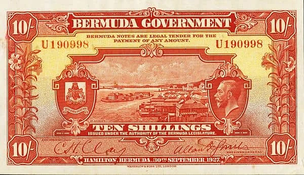 10 Shillings George V