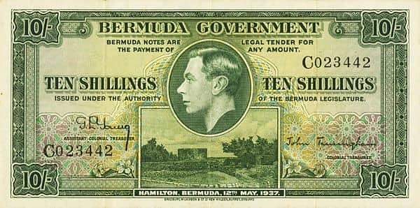 10 Shillings George VI