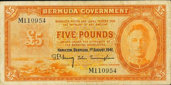 5 Pounds George VI