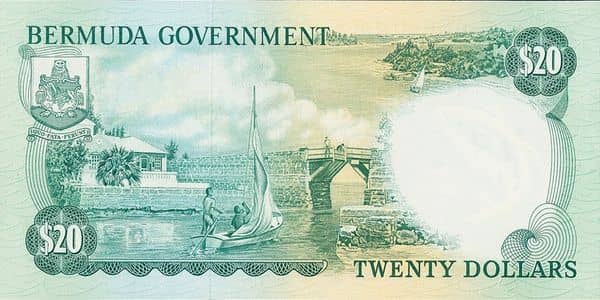 20 Dollars Elizabeth II Government