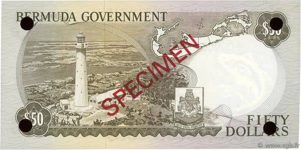 50 Dollars Elizabeth II Government