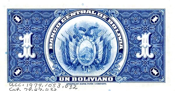 1 Boliviano