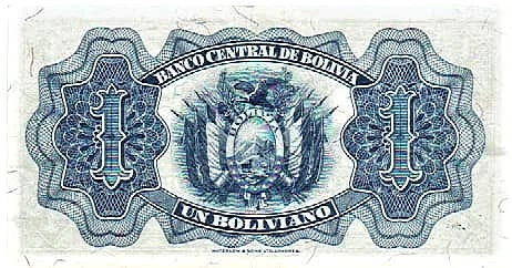 1 Boliviano