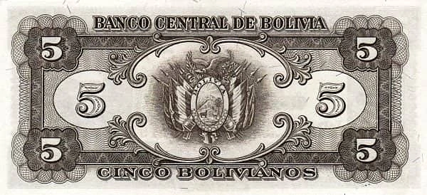 5 Bolivianos