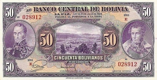 50 Bolivianos
