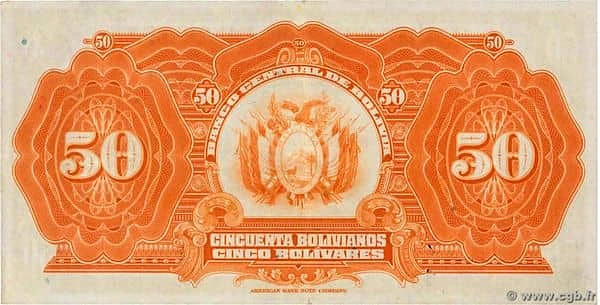50 Bolivianos