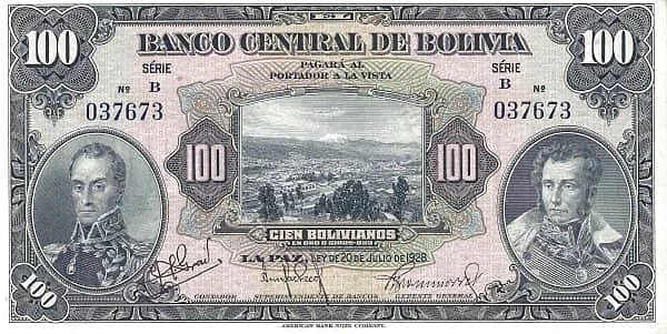 100 Bolivianos