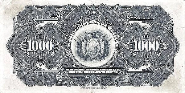 1000 Bolivianos