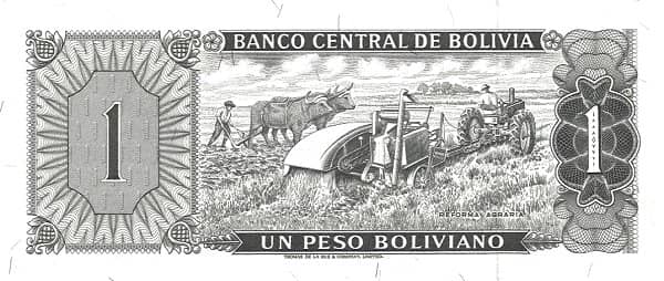 1 Peso Boliviano