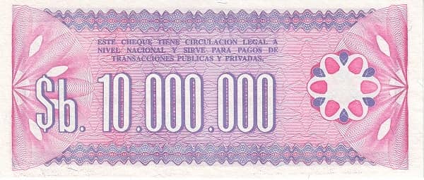 10000000 Pesos Bolivianos