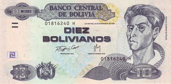 10 Bolivianos