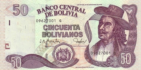 50 Bolivianos