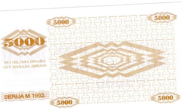 5000 Dinara