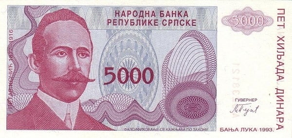 5000 Dinara