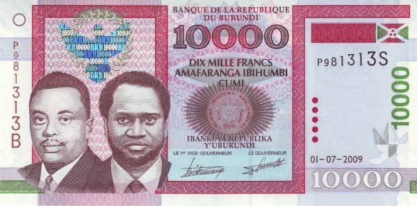 10000 Francs