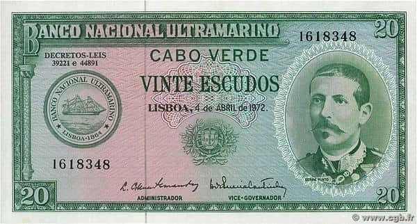 20 Escudos Serpa Pinto