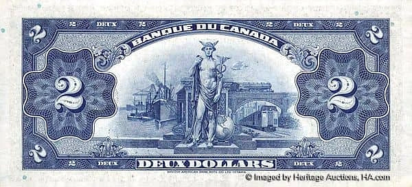 2 Dollars French