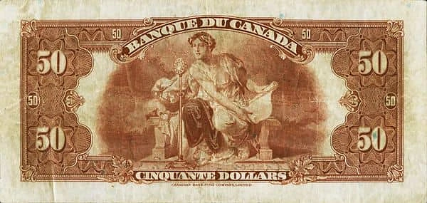 50 Dollars French