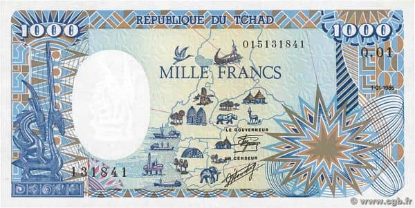 1000 Francs