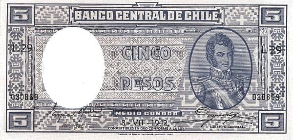 5 Pesos