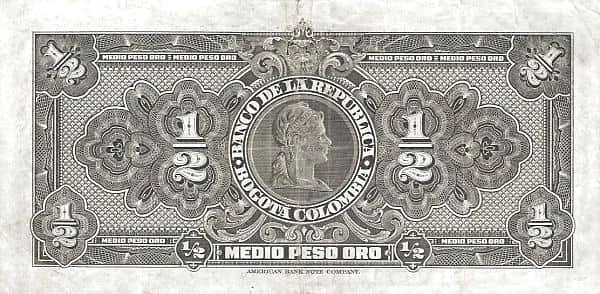 ½ Peso Oro