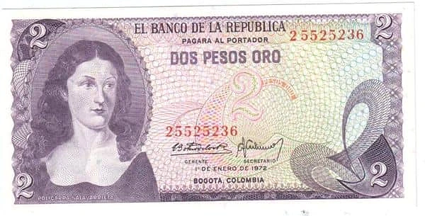 2 Pesos Oro
