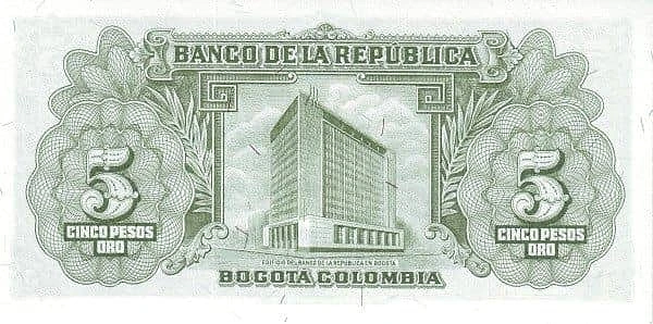 5 Pesos Oro