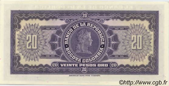 20 Pesos Oro