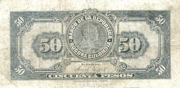 50 Pesos Oro