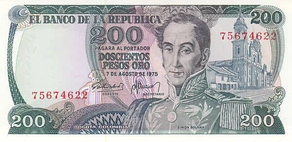 200 Pesos Oro