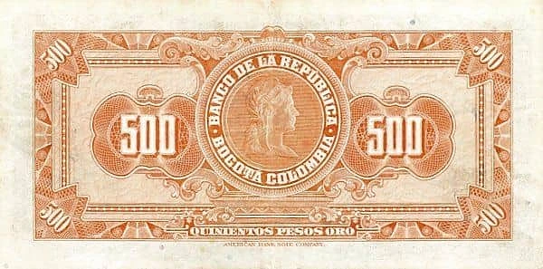 500 Pesos Oro