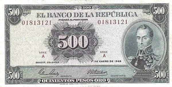 500 Pesos Oro