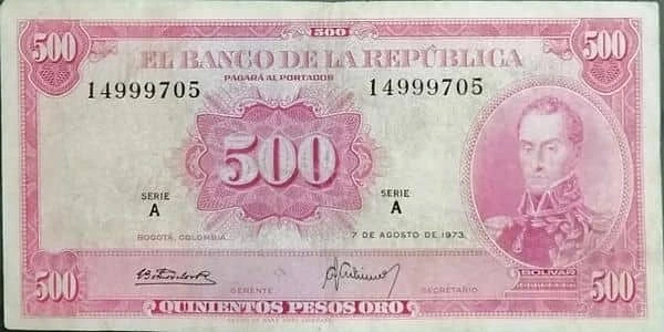 500 Pesos Oro