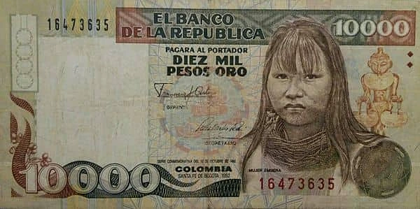 10.000 Pesos Gold