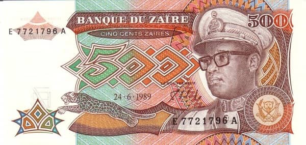 500 Zaires