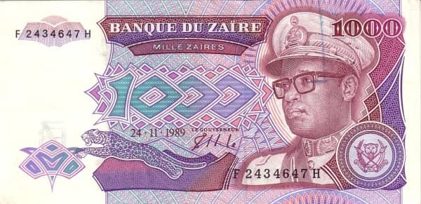 1000 Zaires