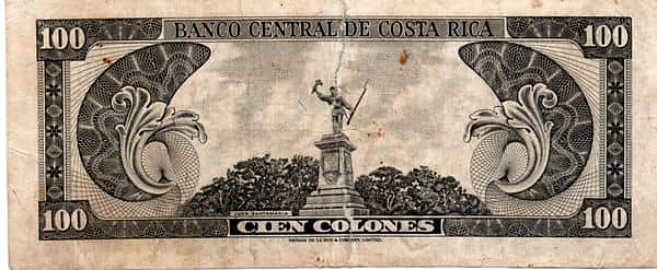 100 colones