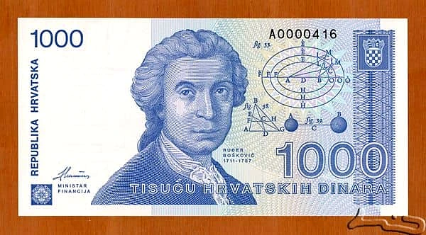 1000 Dinara