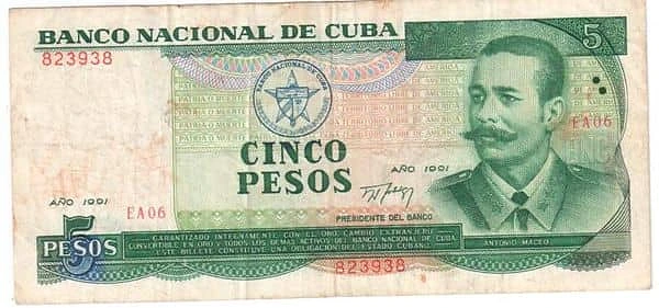5 Pesos