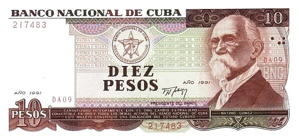10 Pesos