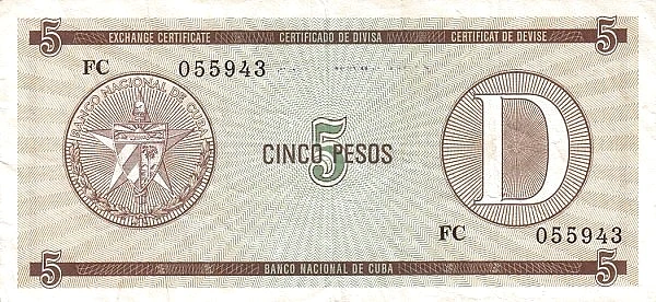 5 Pesos