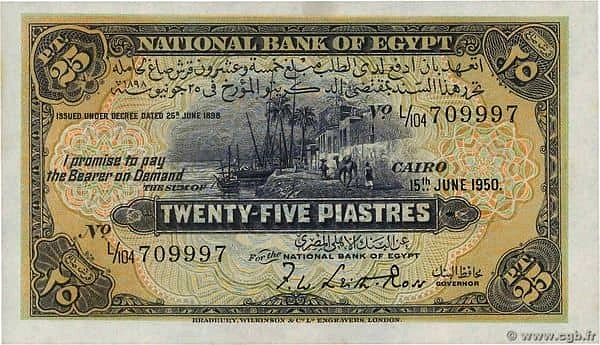 25 Piastres