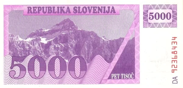 5000 Tolarjev