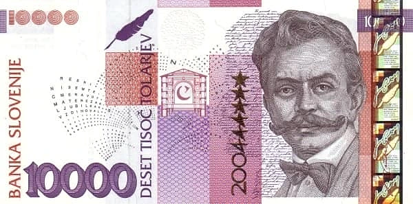 10000 Tolarjev EU Entry