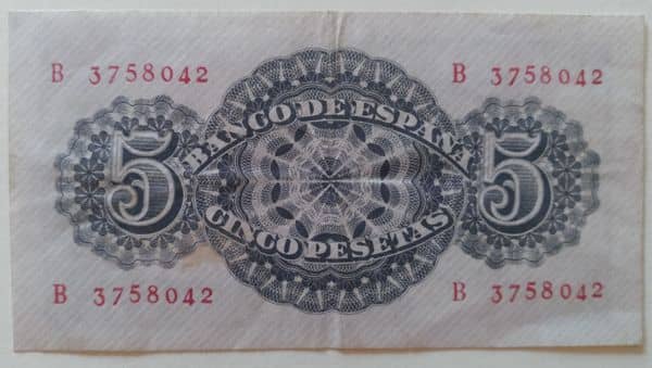 5 Pesetas (Séneca)