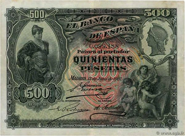 500 Pesetas