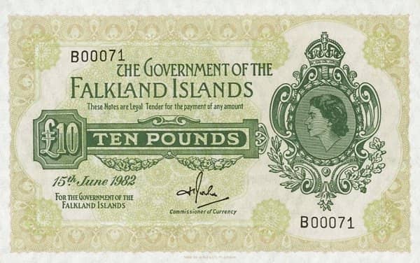 10 Pounds Elizabeth II