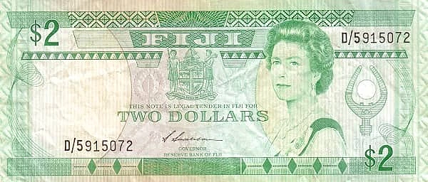 2 Dollars Elizabeth II