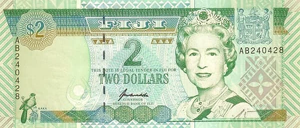 2 Dollars Elizabeth II