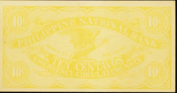 10 Centavos WW I Emergency